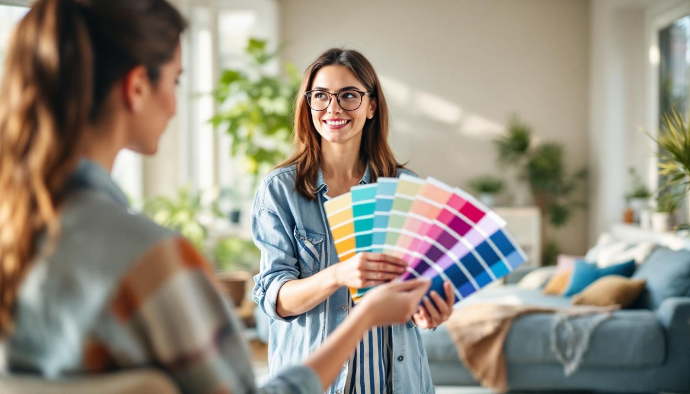 Wie wählt man die perfekte Wandfarbe für jeden Raum aus?