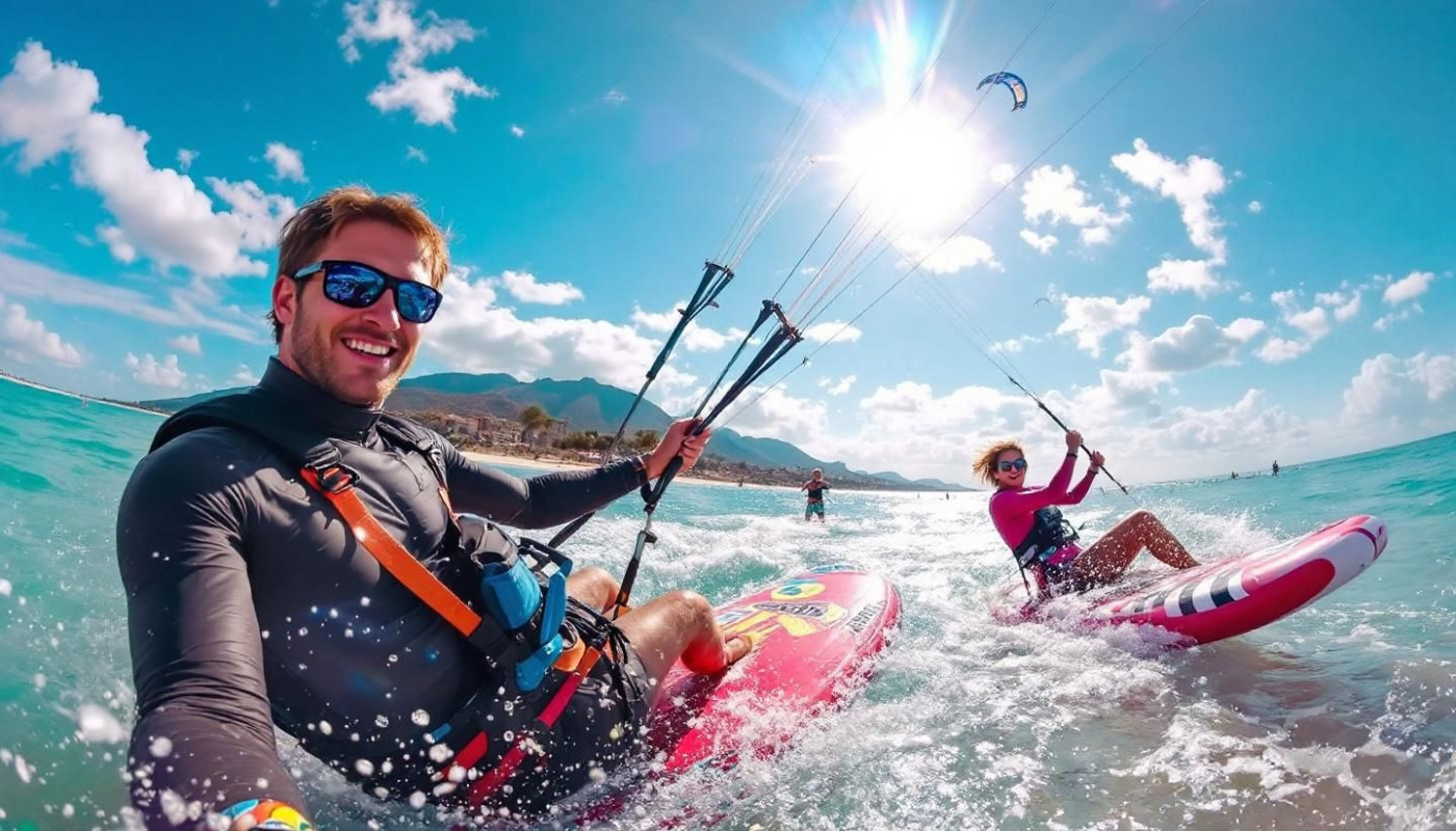 Wie wählt man die richtige Ausrüstung für Kitesurfen, SUP und Wingfoilen?